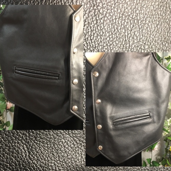 *Black Baron* High quality leather vest π - Picture 4 of 8